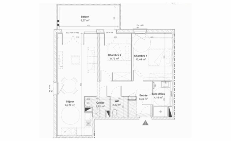 Programme neuf Appartement 3 pièces 64 m²