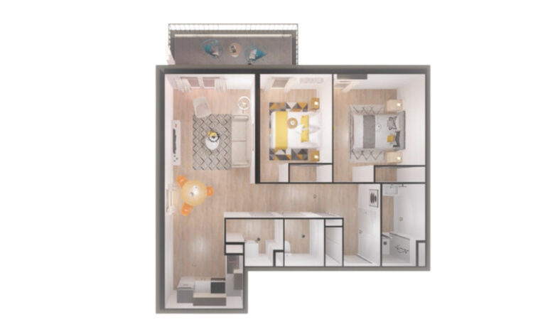 Programme neuf Appartement 3 pièces 64 m²
